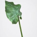 Large green G-Calia artificial leaf stem for home and office vase décor in Lagos, Nigeria.