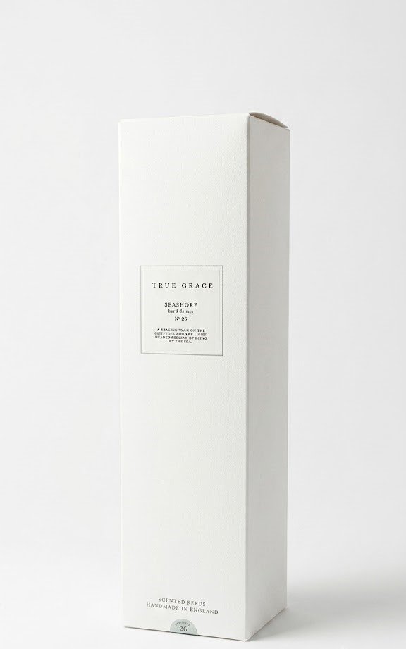 Seashore scented Village reed diffuser with natural reeds for a fresh coastal home ambiance in Lagos, Nigeria