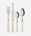 24 piece Riviera stainless steel cutlery set with forks knives and spoons for dining table in Lagos Nigeria modern home