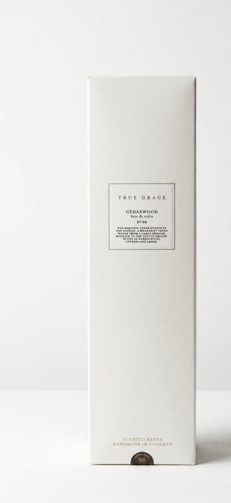 Cedarwood scented Village reed diffuser in a glass bottle for luxury home aromatherapy in Lagos, Nigeria