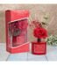 Elegant 100ml Velvet Rose and Oud reed diffuser in a glass bottle for premium home scenting in Lagos, Nigeria