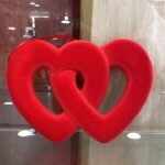Double Heart Hanging Decor