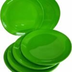 Green Plastic Plate
