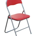 Pvc- Chaise Pliable Pvc Noir Foldable Chair