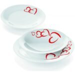 Set Of 2 Love Place Settings Love