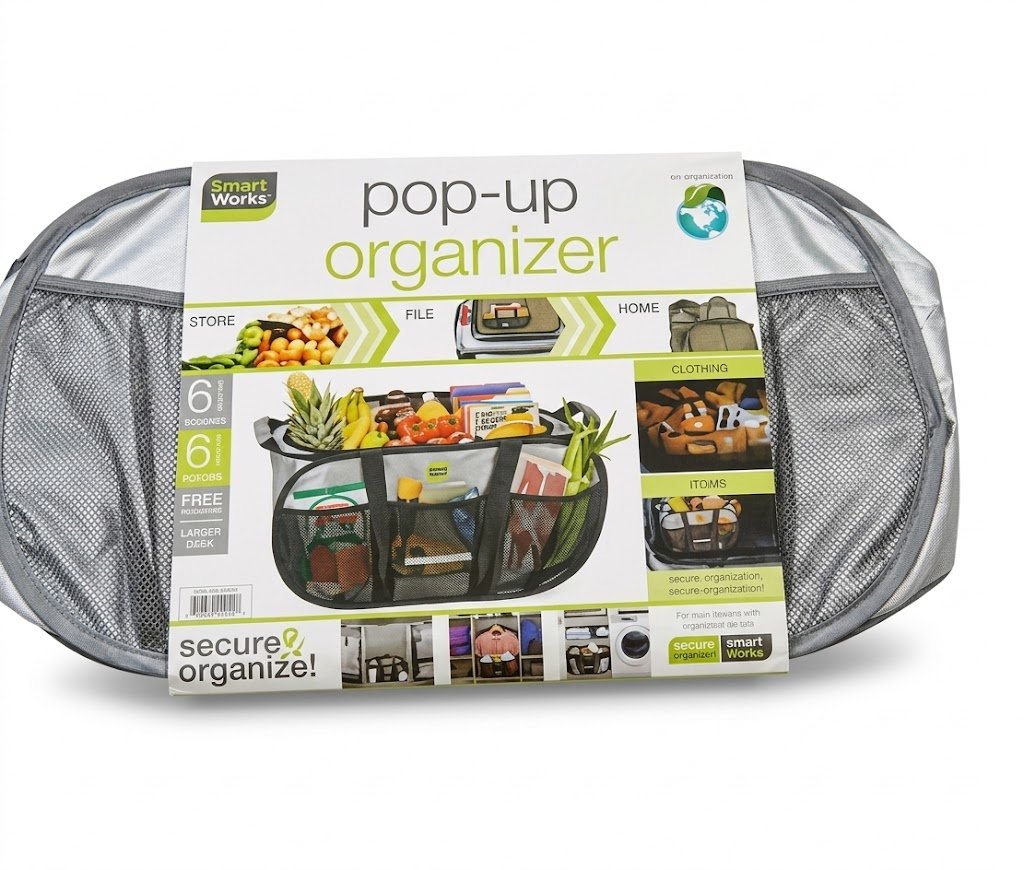 Collapsible pop-up shoe organiser for bedroom closet and entryway storage in Lagos, Nigeria