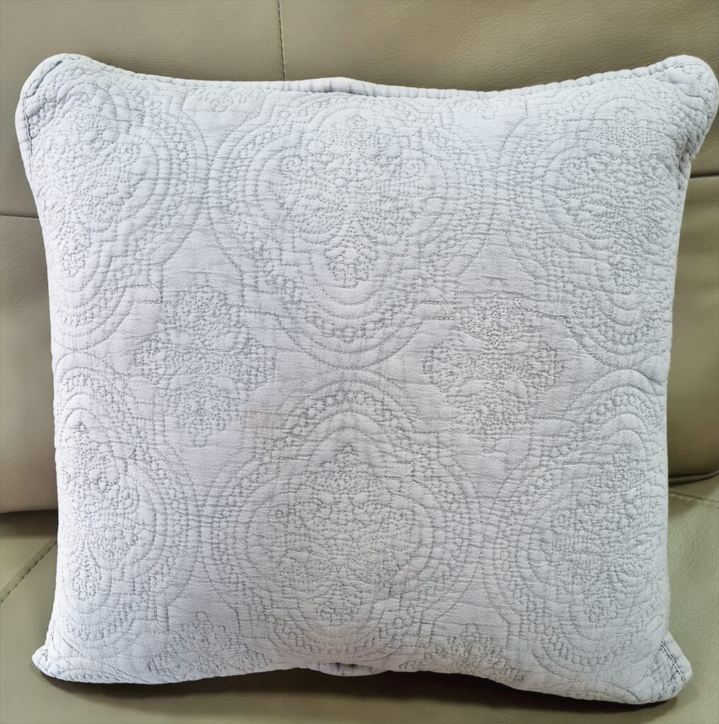 Soft lilac cushion throw pillow for sofa bed and living room décor decorative home accent cushion in Lagos Nigeria