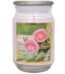 Large 18oz Guava Mandarin scented candle jar for refreshing tropical aromatherapy in Lagos, Nigeria
