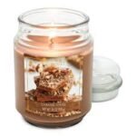 18Oz Scented Candle Jar Caramel Toffee