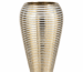 40 cm gold urn vase for home décor and floral display on table or shelf