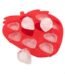 Strawberry shaped silicone ice cube tray mold for freezing beverages in Lagos, Nigeria