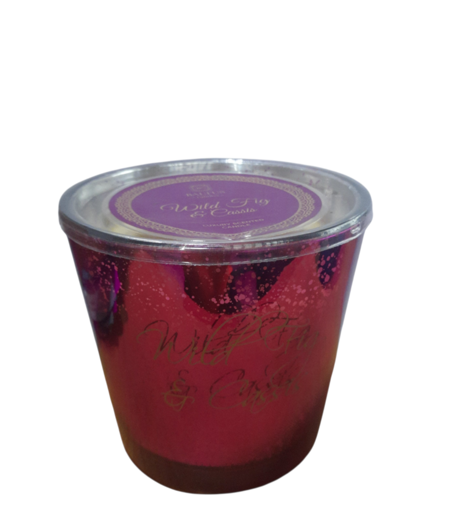 Baltus 3 wick wild fig cassis scented candle glass jar in Lagos, Nigeria