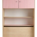 White Malibu storage over-bed unit and bookshelf for bedroom organisation in Lagos, Nigeria