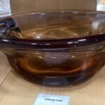 Glass Planter Clear Black