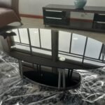 Cosmo Black Lamp Table