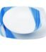Guzzini aqua dinner plate set of 3 for elegant dining and table presentation