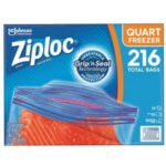 Ziploc Quart 216Pk