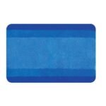 Blue Microfibre Bath Mat