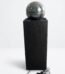Quasar blue LED metal ball décor with glowing light for modern home styling in Lagos, Nigeria