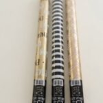 1.5m female metallic roll wrap pack of 36 sheets for gift wrapping and decorative use