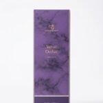 Candle Queen Velvet Orchid 100ml boutique reed diffuser in a luxury purple gift box in Lagos, Nigeria