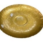 Gold Ripple Tray 65Cm