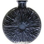 Vincenza Black Lustrevase Med