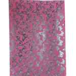 Pink Butterfly Gold Design Gift Wrapper – Luxury Decorative Wrapping Paper Sheet