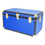 Coloured Kingsize Trunk Box Blue