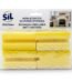 Six pack of non-scratch scourer sponges for gentle and effective dish cleaning in Lagos, Nigeria