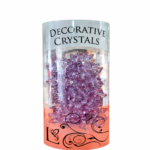 Plum-colored 4.5cm acrylic snowflake ornament for festive holiday and home decoration in Lagos, Nigeria