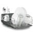Polder 4-piece stainless steel dish rack system with drain tray for kitchen use in Lagos, Nigeria