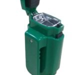 Pocket/Belt Clip Ash Tray Green