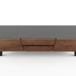 Modern 169cm TV unit stand and entertainment console for luxury living room media organization in Lagos, Nigeria