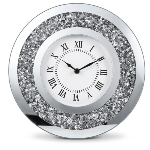 Modern decorative wall clock with stylish design for living room or office in Lagos, Nigeria