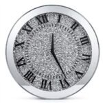Modern wall clock decorative silent quartz timepiece for living room wall Lagos Nigeria