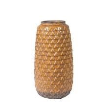 44898 Mustard Pattern Vase - Image 1