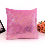 Sequin Cushion Pink Throw Pillow