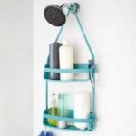 Umbra hanging shower caddy organizer with shelves for bathroom storage and toiletries in Lagos, Nigeria