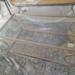 Allure Coffee Table Curve Clear Tempered Glass