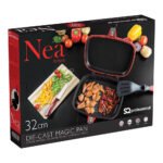 Nea Diecast Magic Pan Rossa 32 Cm Stock Pots