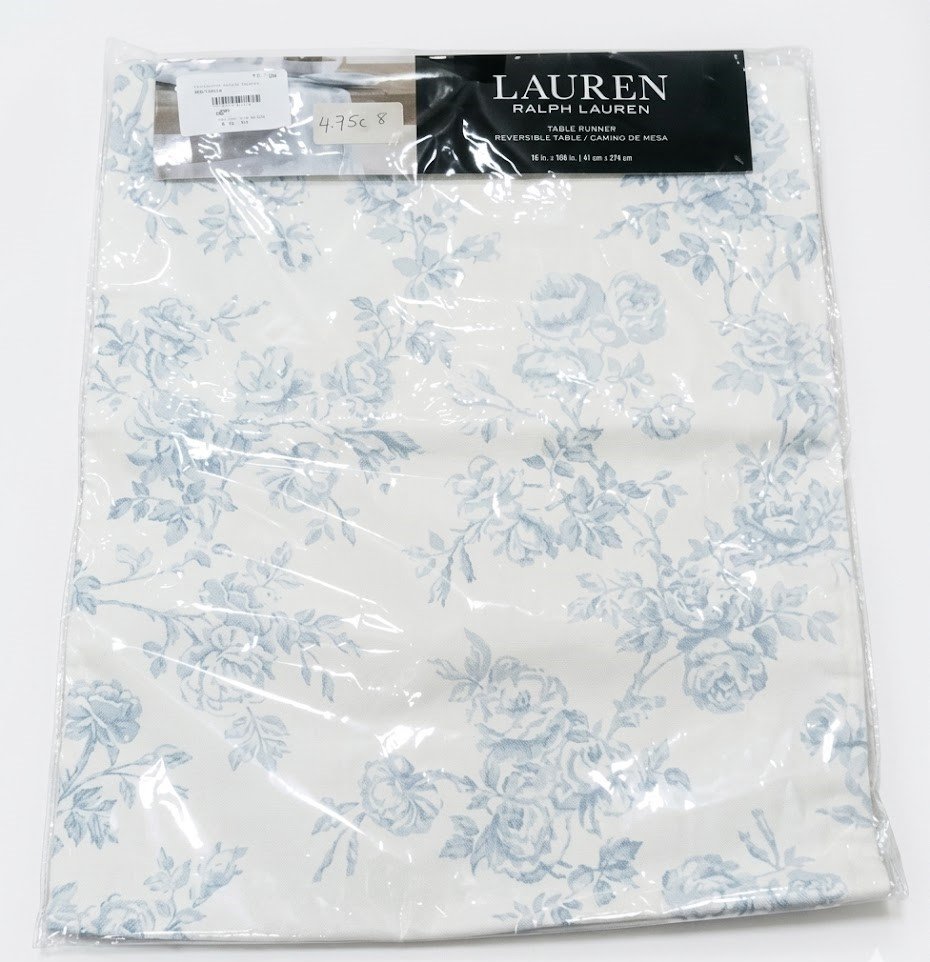 Lauren patterned fabric table runner for sophisticated dining room and kitchen styling in Lagos, Nigeria