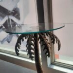 Gold Palm Tree Flower Decoration