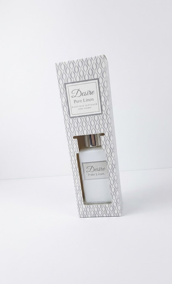 White square reed diffuser 150ml for modern home fragrance décor in living room, bedroom and office Lagos Nigeria