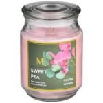 180Z Scented Candle Jar Sweet Pea