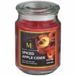 18Oz Scented Candle Jar Spiced Apple Cider