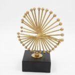 Small metal box base table decor minimalist accent piece for home décor in Lagos, Nigeria