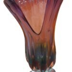 Vase Pink/Green/White