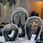 Glass Table Decor Smoke Small