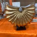 Gold Resin Ornament Figurine Decor